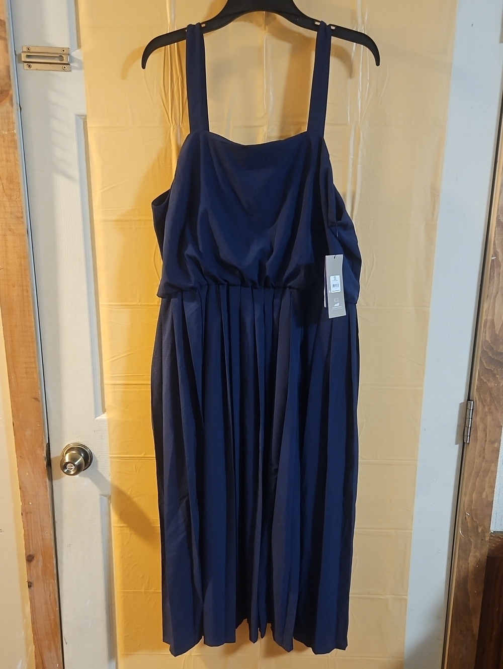 Avia Women's Lifestyle Strap Woven Dress: PLEATED: BLUE: NEW WITH TAGS: XXL (20)